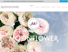 Tablet Screenshot of moonflowercobham.com